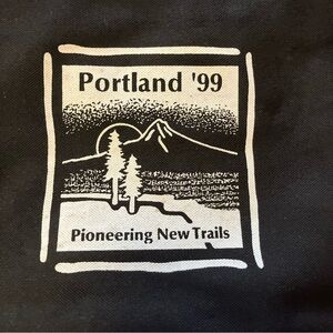 Portland Oregon vintage 1999 messenger bag